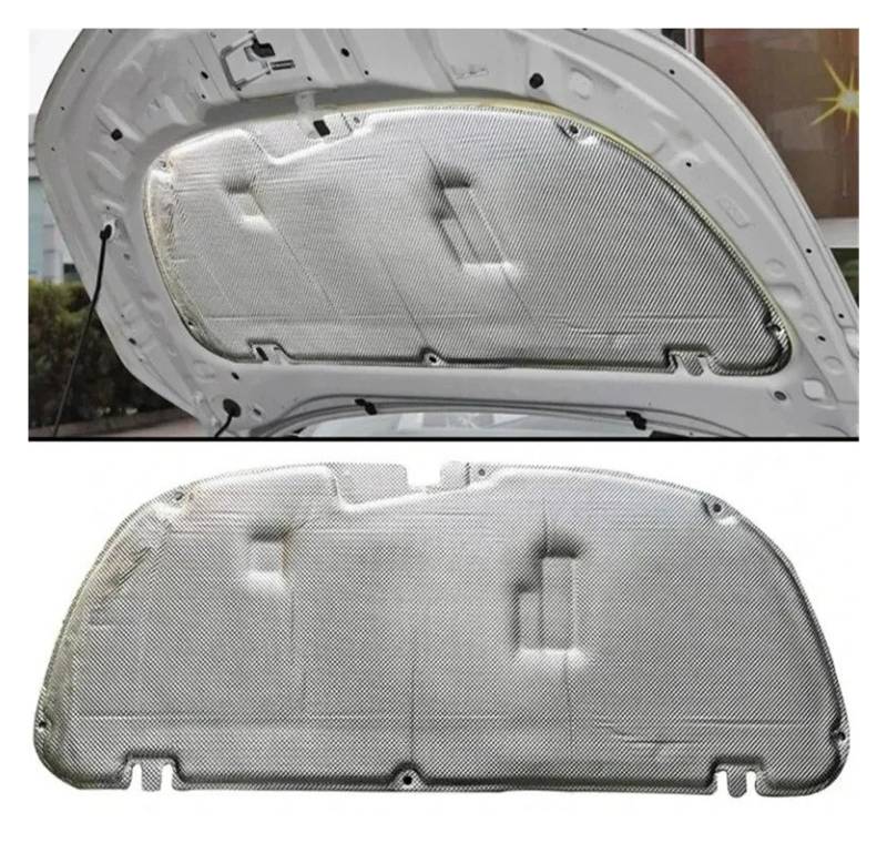 Isoliermatte Automotoren Für Toyota Für Corolla E210 2019 2020 2021 2022 2023 2024 Motorhaube Sound Pads Auto Front Wärmedämmung Baumwolle Abdeckungen Feuerfeste(Style B) von UFITIDU