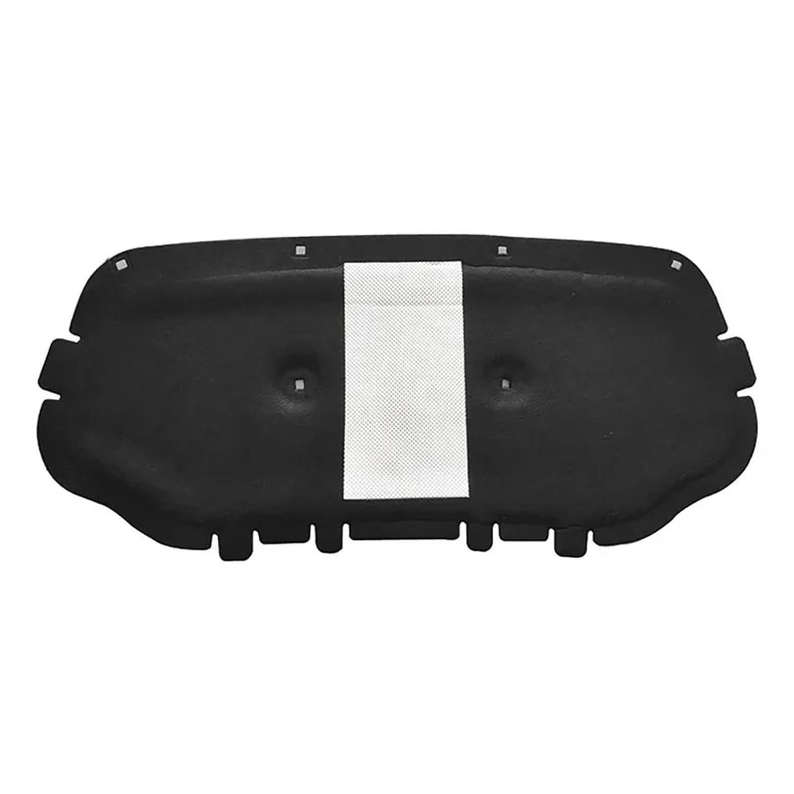 Isoliermatte Automotoren Für VW Für Jetta VS5 2019-2021 2022 2023 2024 2025 Auto Front Motor Schallschutz Baumwolle Volle Aluminium Folie Motor Sound Isolierung Pad Matte(Schwarz) von UFITIDU