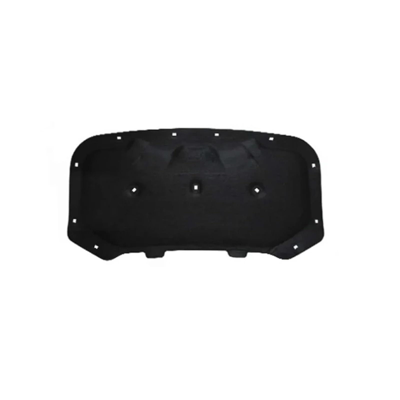 Isoliermatte Automotoren Für VW Für Taos Für Tharu 2018 2019 2020 2021 2022 2023 2024 2025 Schwarz Silber Front Motor Schalldämmung Teppich Teppich Auto Motorhaube Pad(Type A) von UFITIDU