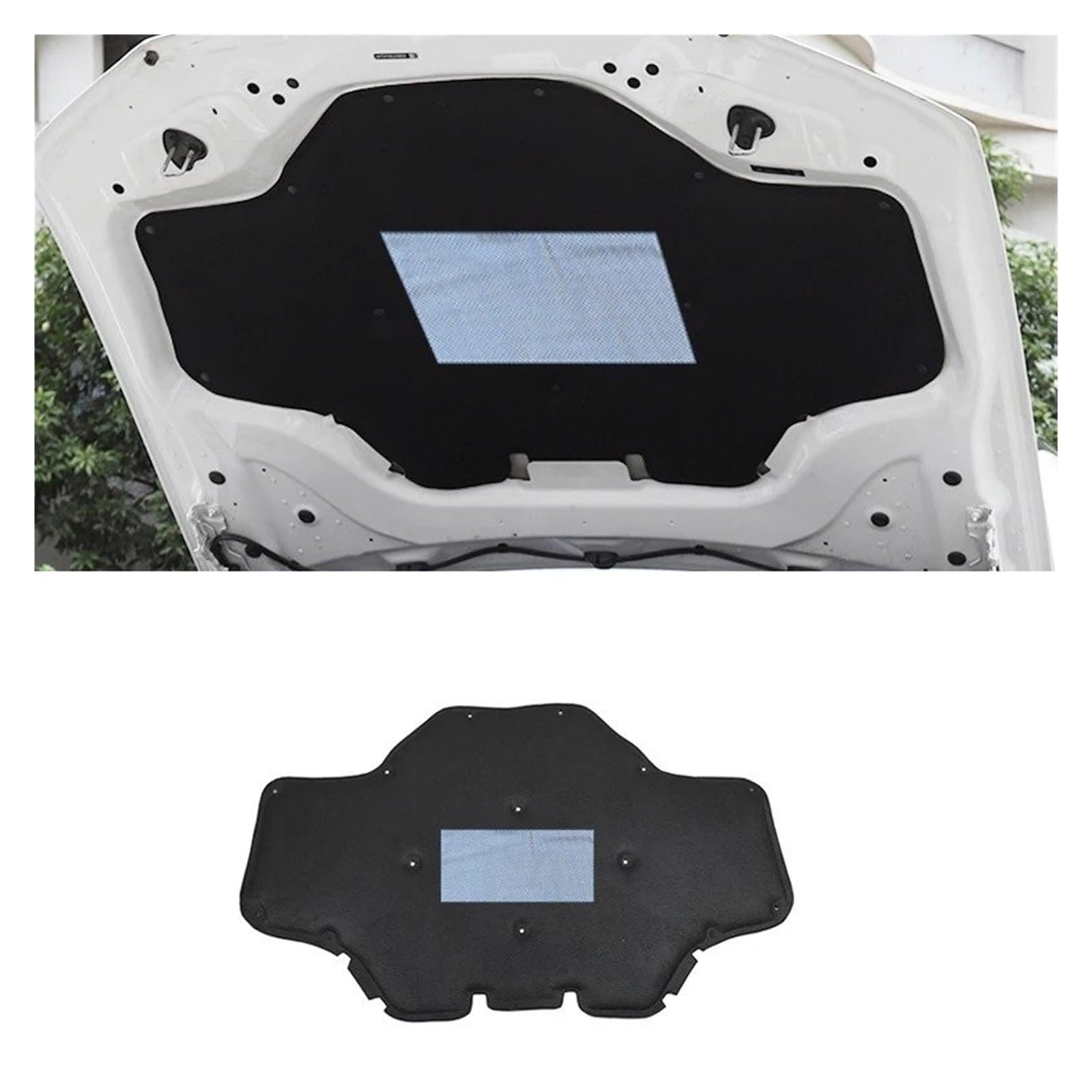 Isoliermatte Automotoren Für X3 G01 Für X4 G02 2018 2019 2020 2021 2022 Auto Motorhaube Schallschutz Wärmedämmung Baumwolle Schallschutz Abckung Zubehör(02) von UFITIDU