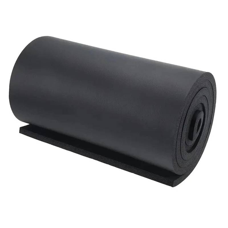 Isoliermatte Automotoren Heimwerker Dächer Autos Schallschutzmatten Selbstkleben Gummischaumrolle Vielseitige Schallschutzisolierung Einfach Zuschneidbar(5mm-50cmx100cm) von UFITIDU