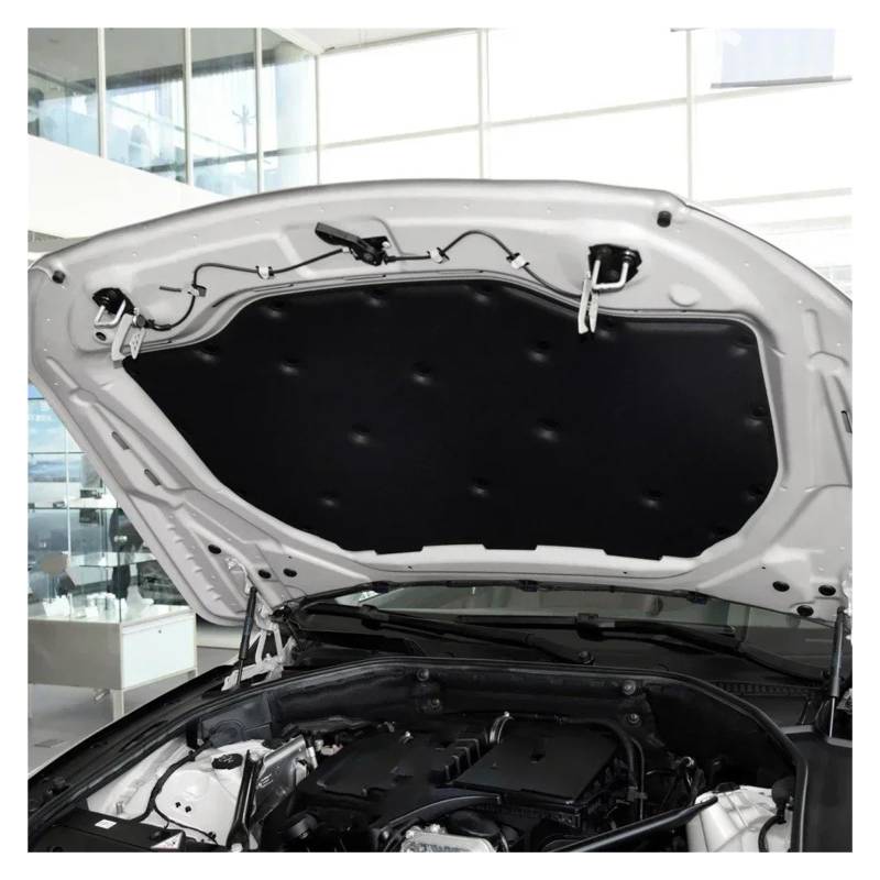 Isoliermatte Automotoren Motorhauben-Schalldämmungs-Baumwollpad Motorhaube Schallschutzmatte Für 5 Series E39 E60 F10 F18 G30 G38 G60 GT F07 1996–2020 2021 2022 2023(5 Series G60 i5 2024) von UFITIDU