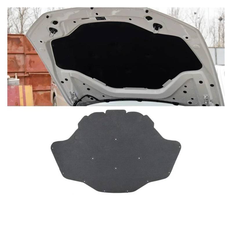 Isoliermatte Automotoren Motorhauben-Schalldämmungs-Baumwollpad Motorhaube Schallschutzmatte Für 5 Series E39 E60 F10 F18 G30 G38 G60 GT F07 1996–2020 2021 2022 2023(F10 F18 2011-2016) von UFITIDU