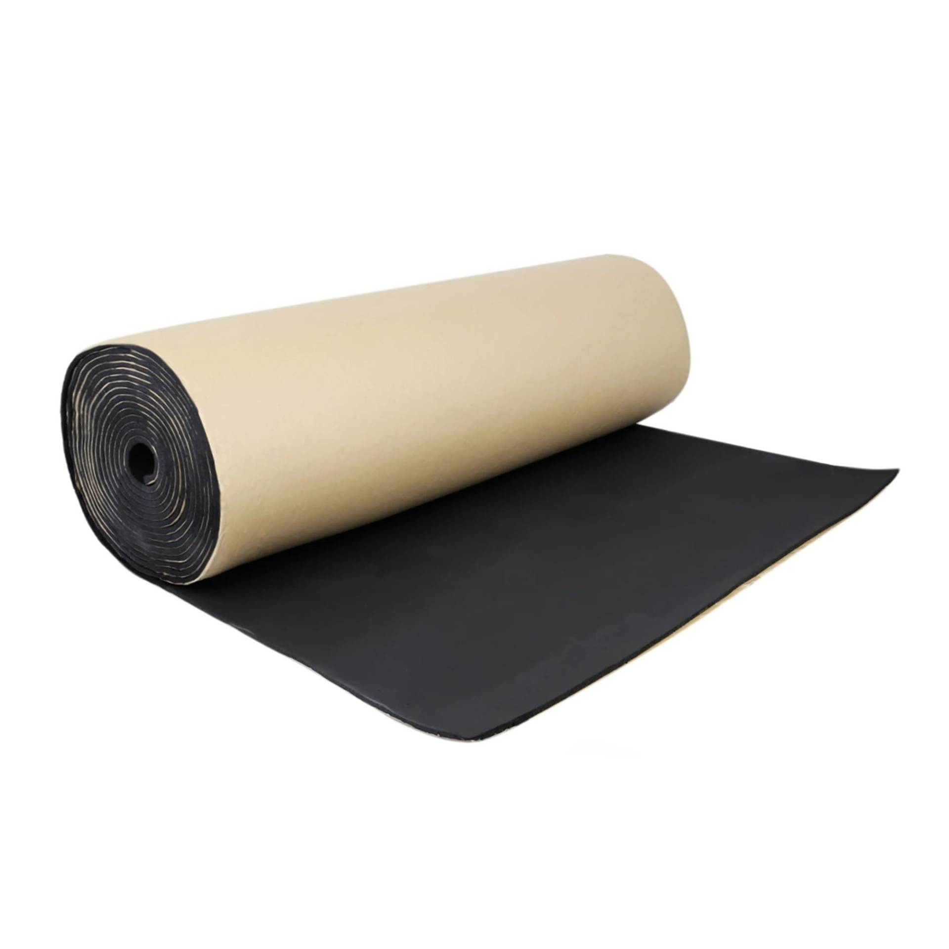 Isoliermatte Automotoren Schalldämmmatte 4 Mm 18 Sqft Wärmedämmpolster Universal 420 X 40 cm Autotürbondämpfung Selbstklebenr Schaum 1 Rolle(63x100cm 5mm) von UFITIDU