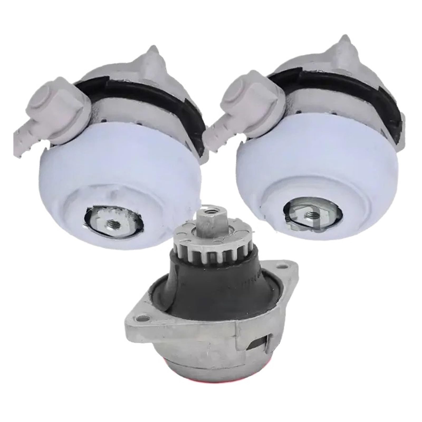 Motorhalterungen 4E0199381FS Für S8 Für A8 D3 3,7 4,2 5,2 6,0 V8 W12 2003-2008 2009 2010 4E0199381FL 4E0199267S Sensor Hydro Motor Unterstützung Motor Mount Kit Auto-Motorhalterung(3pcs) von UFITIDU