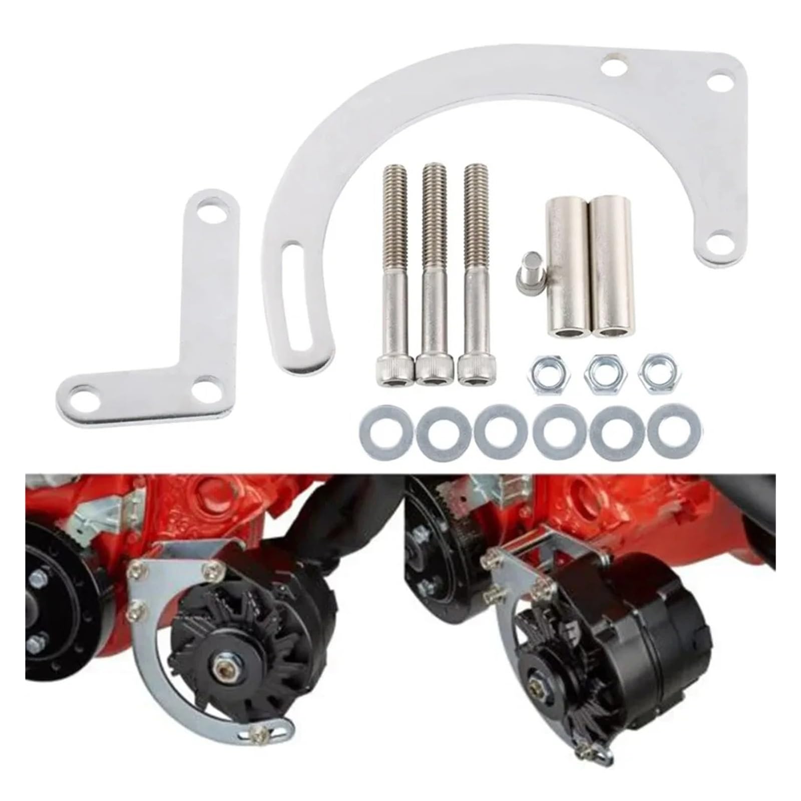 Motorhalterungen Für Chevy SBC Motor Kurze Wasserpumpe 283 350 1955-1963 1964 1965 1966 1967 1968 Stahl Auto Teile Silber Low Mount Lichtmaschine Halterung Auto-Motorhalterung Motorhalterungen Für Chevy SBC Motor Kurze Wasserpumpe 283 350 1955-1963 1964 1965 1966 1967 1968 Stahl Auto Teile Silber Low Mount Lichtmaschine Halterung Auto-Motorhalterung von UFITIDU