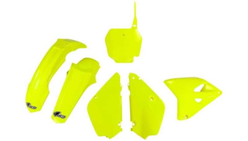 UFO PLAST KIT GELB fluoro Suzuki RM 85 2000-2024, Fluorgelb von UFO PLAST SRL
