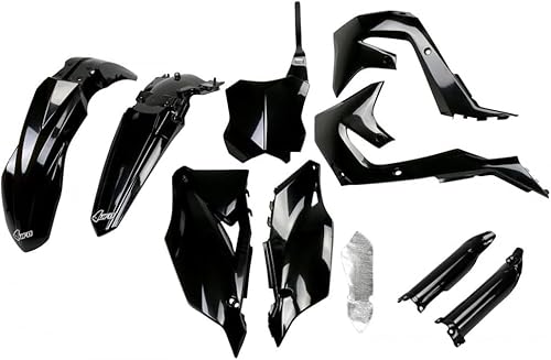 UFO PLAST KIT SCHWARZ Kawasaki KXF 450 2024-2024 von UFO PLAST SRL