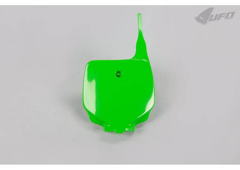 UFO PLAST Nummernschild vorne grün Kawasaki KX 85 1998-2013 von UFO PLAST SRL