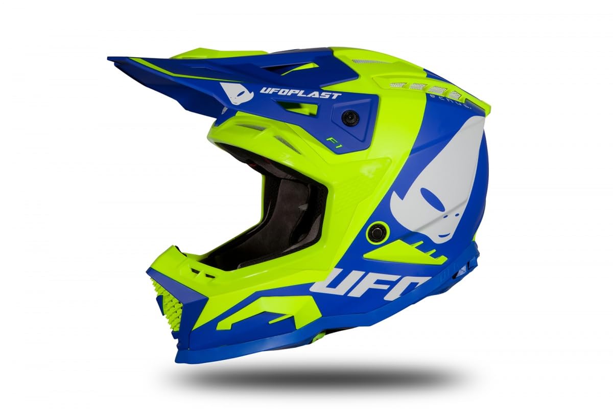 UFO PLAST ECHUS Helm BLAU/GELB NEON MATT XXL UFO PLAST ECHUS Helm BLAU/GELB NEON MATT XXL von UFO PLAST