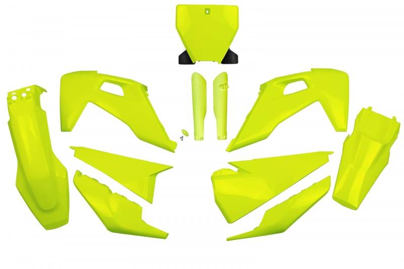 UFO PLAST full KIT GELB fluoro Husqvarna FC 250 2019-2022 von UFO PLAST