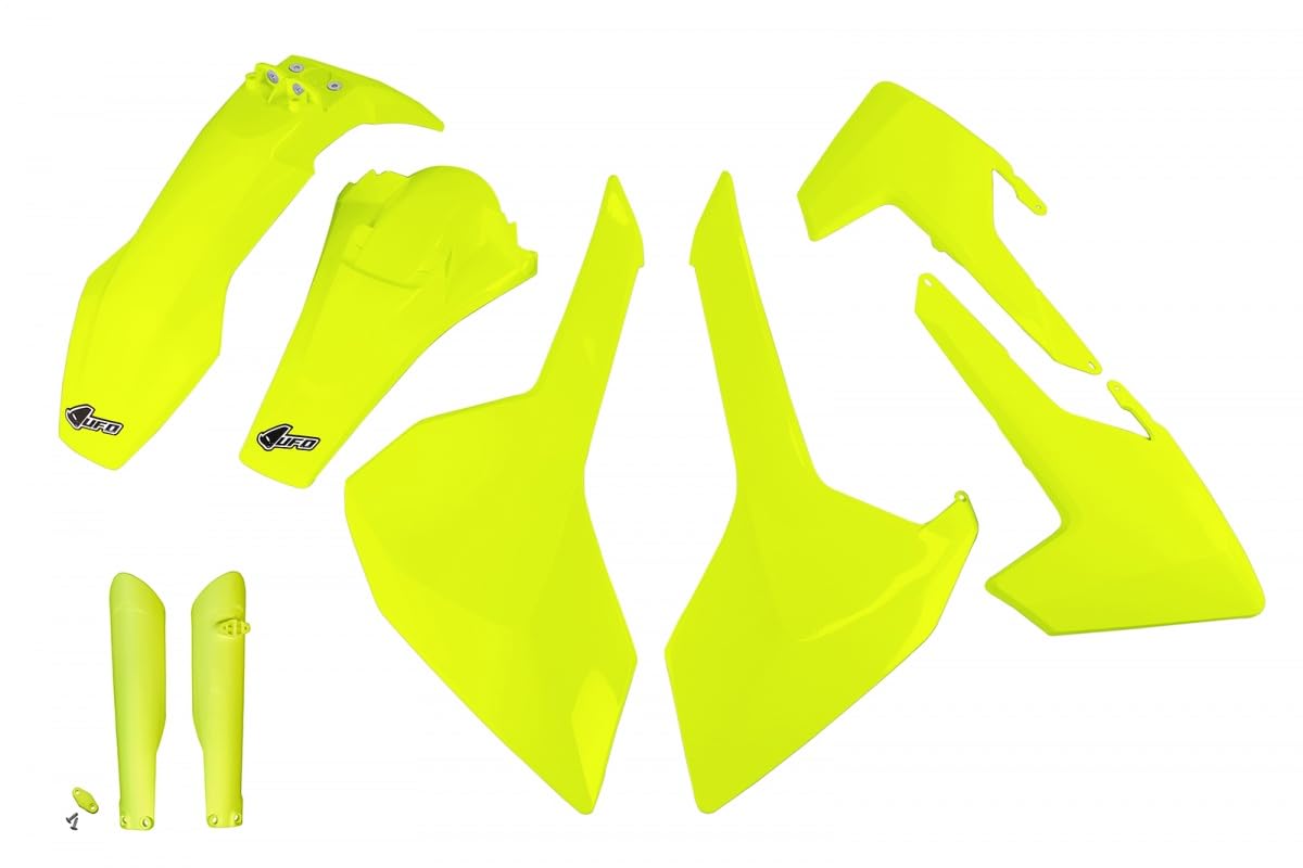 UFO PLAST full KIT GELB fluoro Husqvarna FE 450 2017-2019, Fluorgelb UFO PLAST full KIT GELB fluoro Husqvarna FE 450 2017-2019, Fluorgelb von UFO PLAST