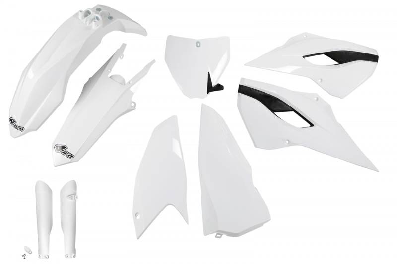 UFO PLAST full KIT WEISS Husqvarna TC 250 2016-2016, Weiß von UFO PLAST