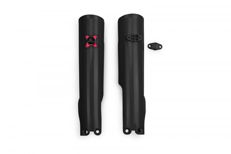 UFO PLAST Vorbauschutz + Schnellstarter schwarz Ktm SX-F 350 2023-2024 von UFO PLAST SRL