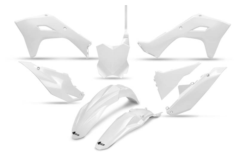 UFO PLAST KIT WEISS Kawasaki KXF 450 2024-2024 von UFO PLAST