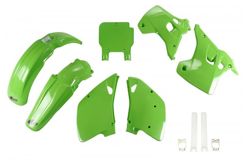 UFO PLAST full KIT GRÜN Kawasaki KX 125 1992-1992 von UFO PLAST SRL