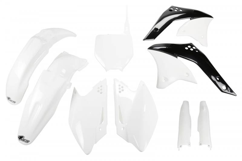 UFO PLAST full KIT WEISS Kawasaki KXF 250 2008-2008, Weiß von UFO PLAST