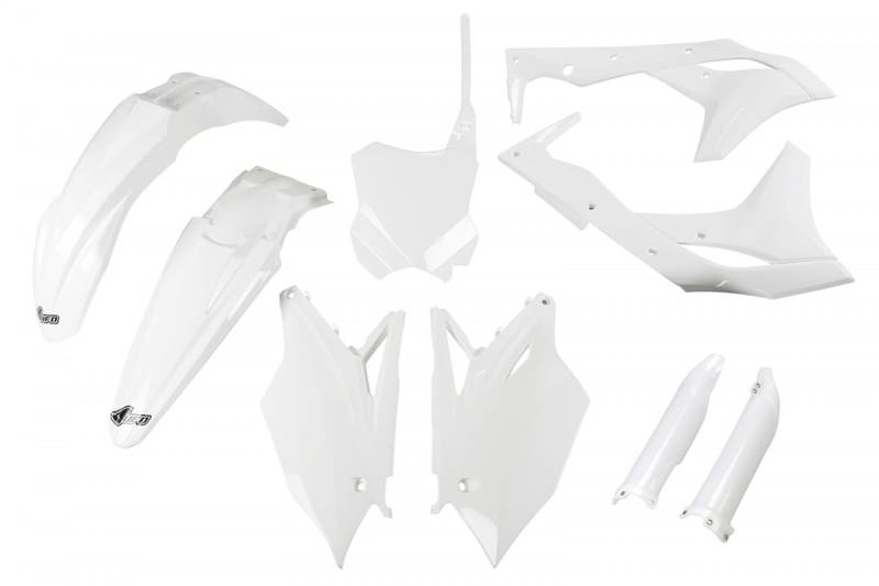 UFO PLAST full KIT WEISS Kawasaki KXF 250 2017-2017, Weiß von UFO PLAST