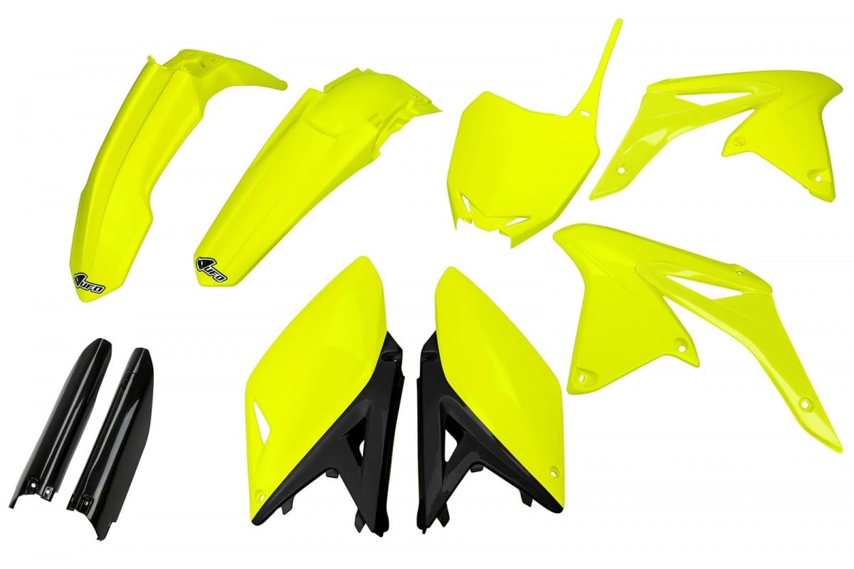 UFO PLAST Komplettes Kit Gelb Fluor Suzuki RMZ 250 2010-2018 von UFO PLAST