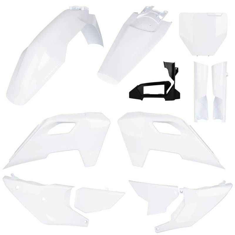 UFO PLAST Komplettes Kit Weiß 20-24 Husqvarna TC 125 2023-2024 von UFO PLAST