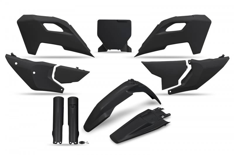 UFO PLAST full KIT SCHWARZ Husqvarna FX 450 2023-2024 von UFO PLAST