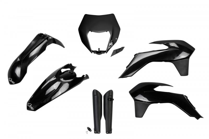UFO PLAST full KIT SCHWARZ Ktm EXC 250 2014-2016 von UFO PLAST SRL