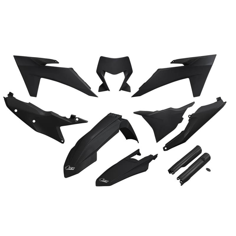 UFO PLAST full KIT SCHWARZ Ktm EXC-F 350 2024-2024 von UFO PLAST