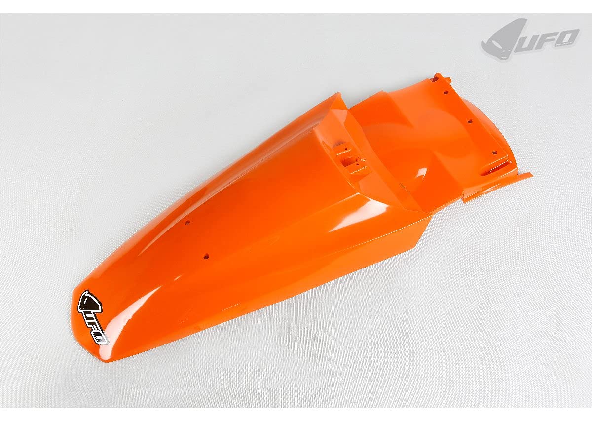 UFO PLAST Kotflügel hinten/Rear Fender orange/orange 127 kompatibel mit KTM LC4 640 2002 bis 2004 SMC 660 von 2002 bis 2004 von Ufo Plast