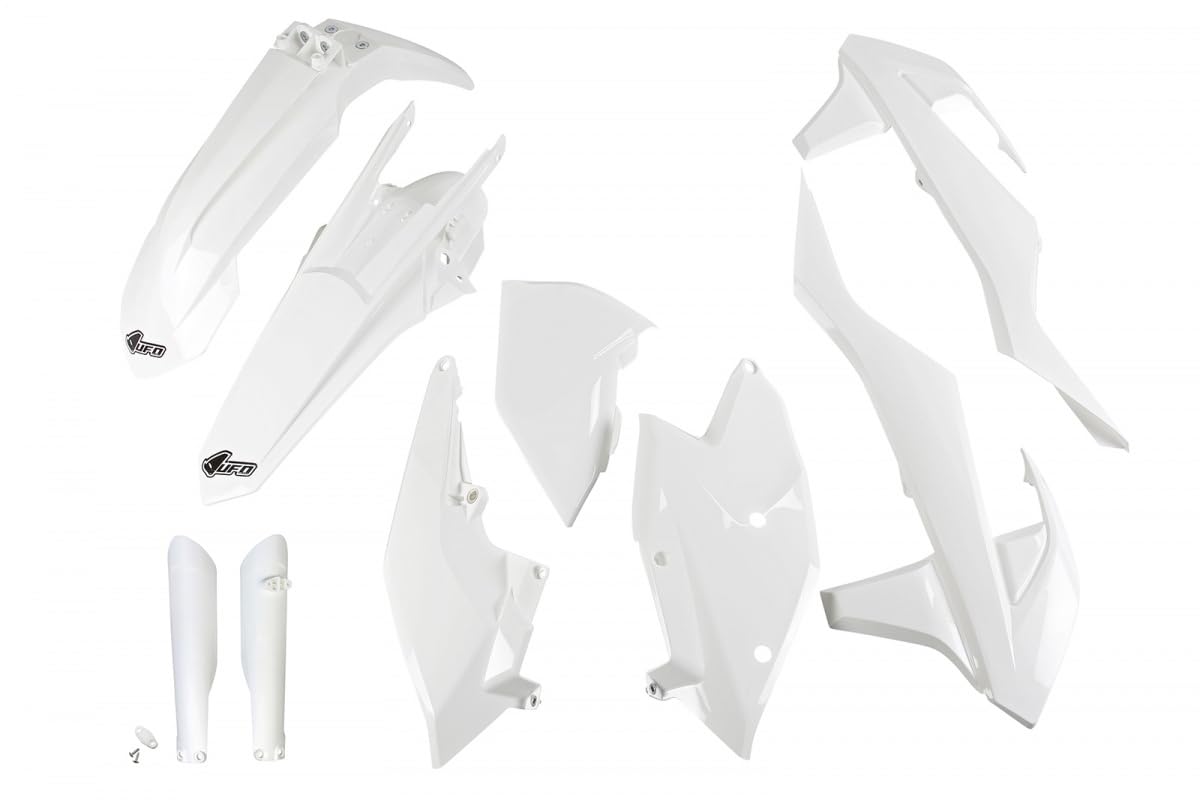 UFO PLAST full KIT WEISS Ktm EXC 300 2017-2019, Weiß von UFO PLAST