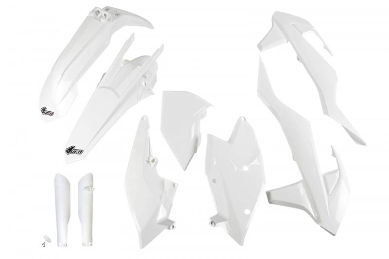 UFO PLAST full KIT WEISS Ktm EXC 300 2017-2019, Weiß von UFO PLAST
