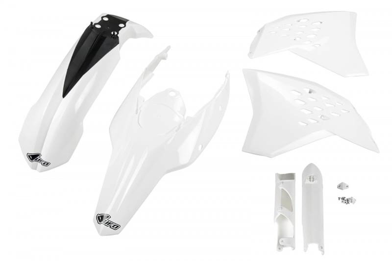 UFO PLAST full KIT WEISS Ktm EXC-F 500 2011-2011, Weiß von UFO PLAST
