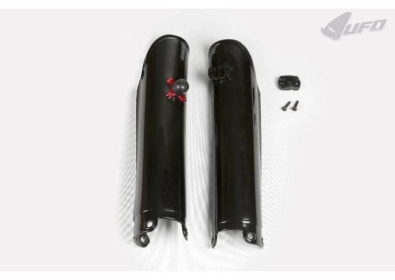UFO PLAST Vorbauschutz + Schnellstarter schwarz Ktm SX 125 2001-2006 von UFO PLAST