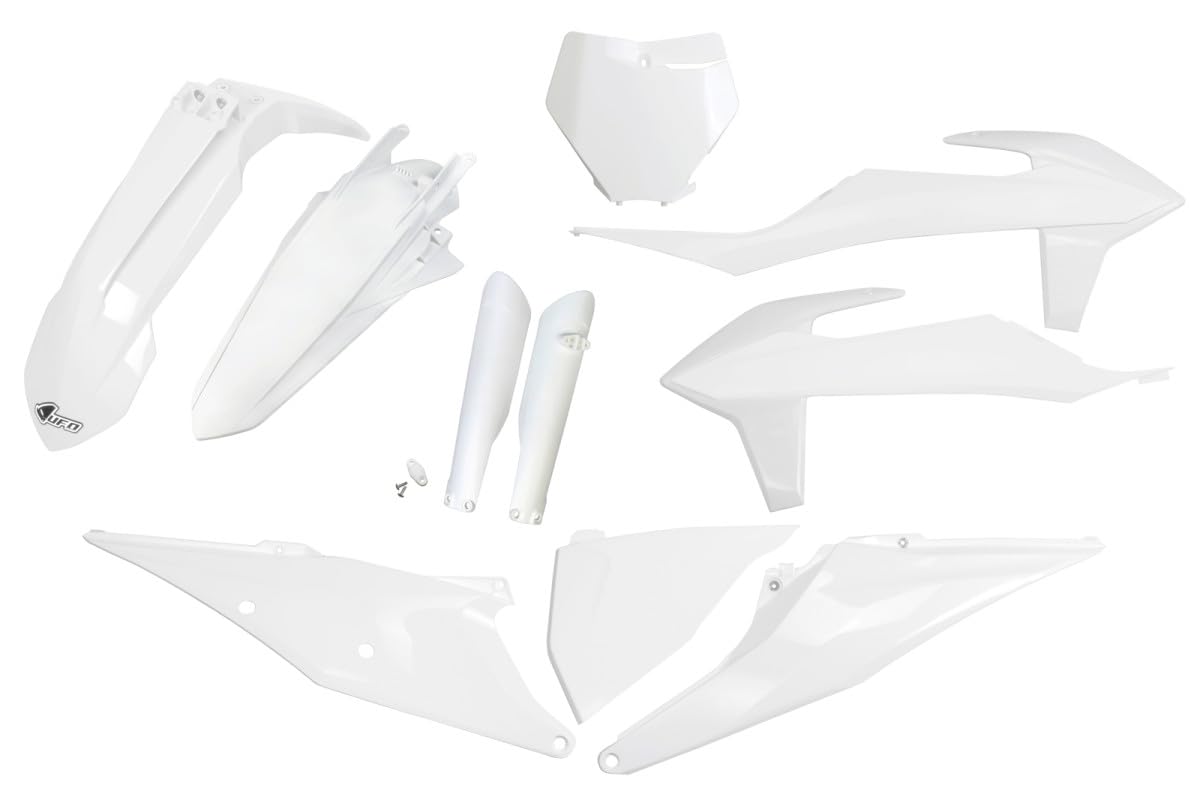 UFO PLAST Ktm SX 125 2019-2022 komplettes Kit Weiß von UFO PLAST