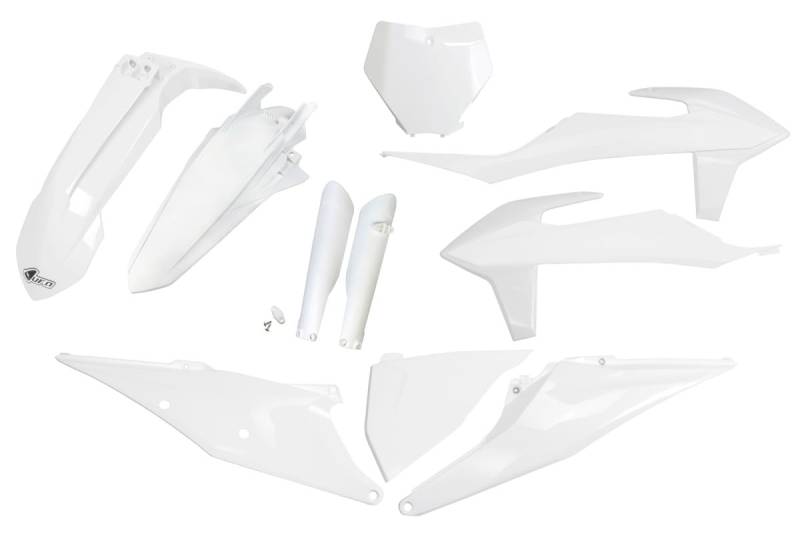 UFO PLAST full KIT WEISS Ktm SX 125 2019-2022, Weiß von UFO PLAST