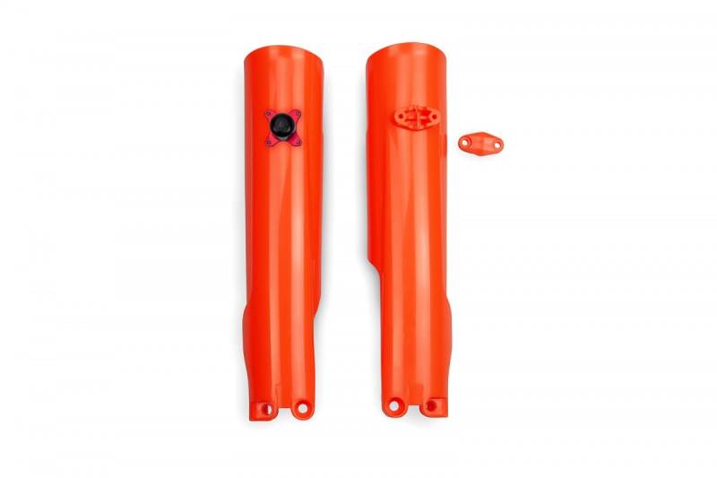 UFO PLAST Vorbauschutz + Schnellstarter orange fluoro Ktm SX 125 2023-2024 von UFO PLAST