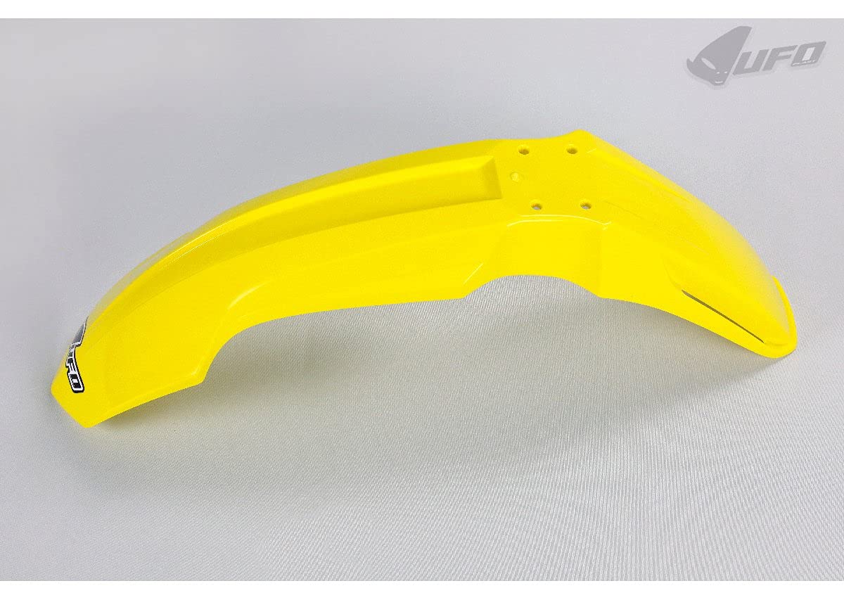 UFO PLAST Schutzblech vorne / vorne Fender gelb/gelb 102 Facelift kompatibel mit Suzuki RM 85 2000 bis 2021 von Ufo Plast