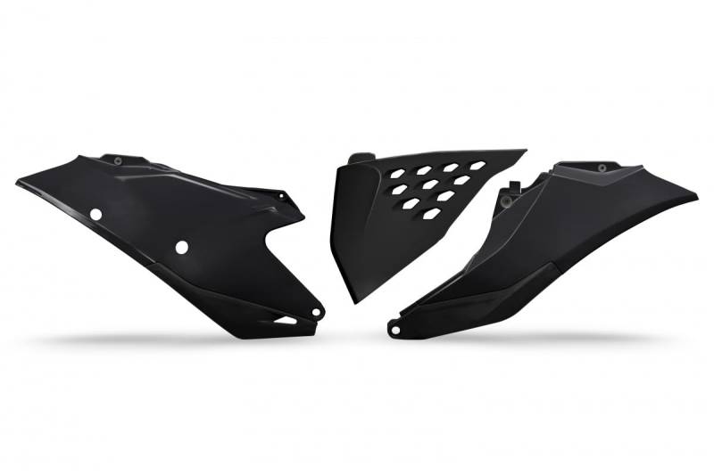 UFO PLAST Seitenteile schwarz Gas Gas MC-F 450 2021-2023 von UFO PLAST
