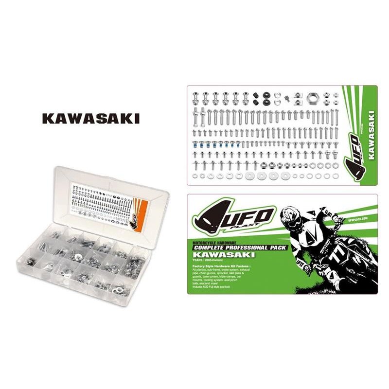 UFO Plast Complete Bolts Pack Kawa AC02303 von UFO Plast