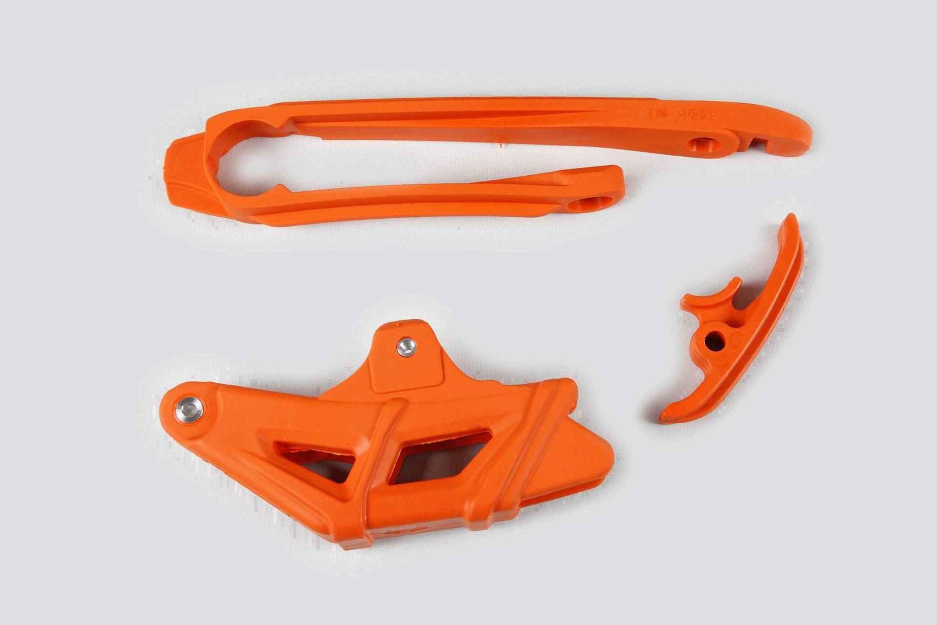 UFO EXC EXC-F 2012-2022 Kettenführung und Schwingenschleifer Set orange UFO EXC EXC-F 2012-2022 Kettenführung und Schwingenschleifer Set orange von UFO
