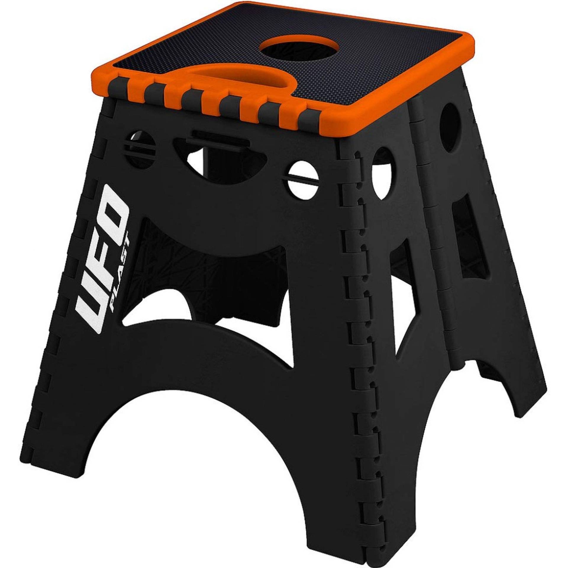 UFO MX Bike Ständer Cross Enduro Ständer klappbar Orange max. 200KG Montagebock von UFO