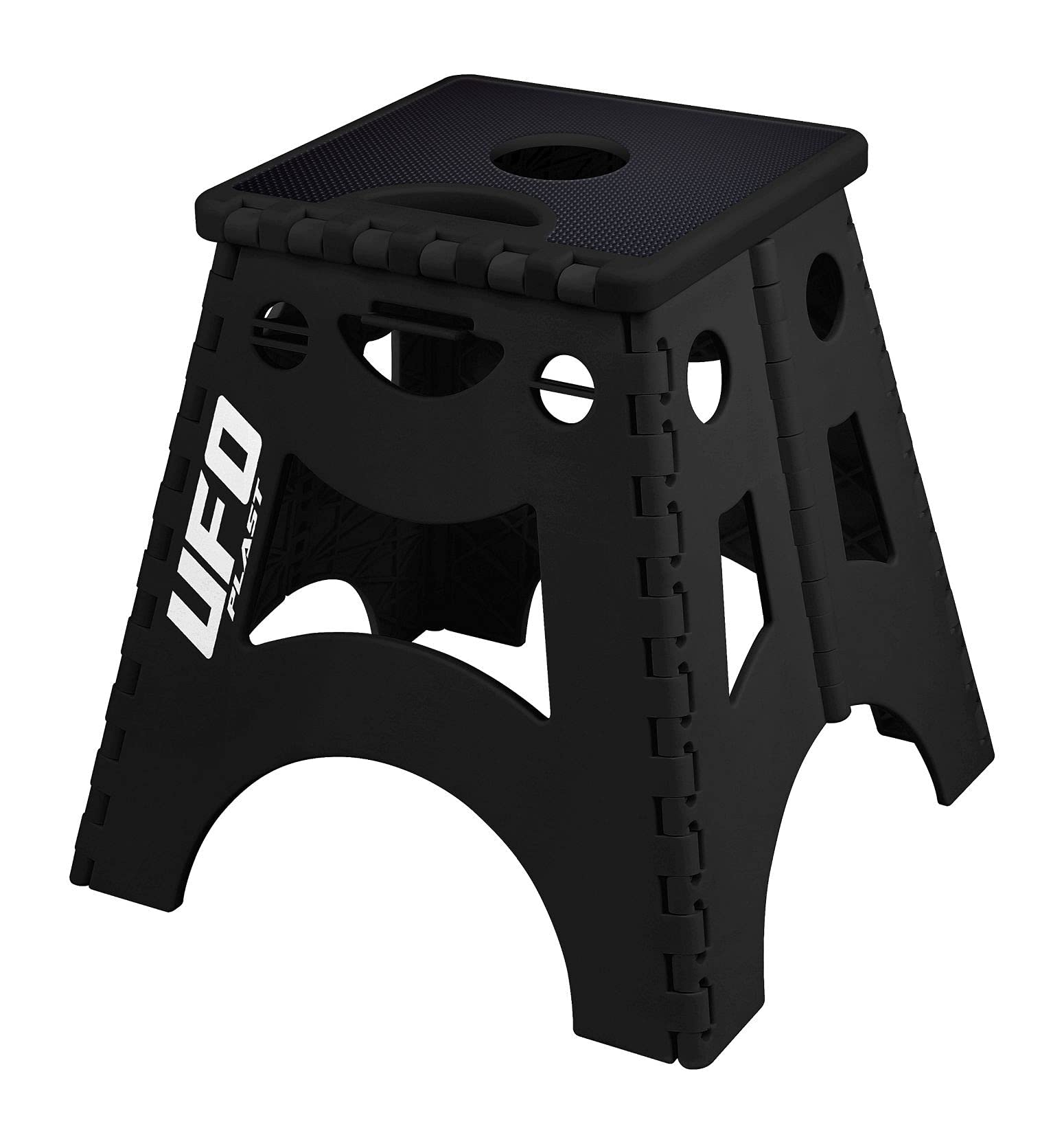 UFO MX Bike Ständer Cross Enduro Ständer klappbar Schwarz max. 200KG Montagebock von UFO