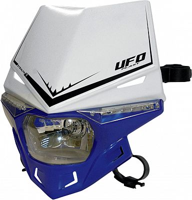 UFO MX PF01715, Scheinwerfermaske - Weiß/Blau von UFO