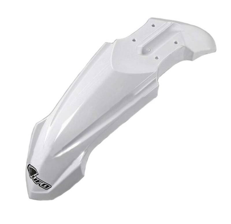 UFO PLAST VORDERER KOTFLÜGEL WEISS Yamaha YZ 85 2015-2021 von UFO