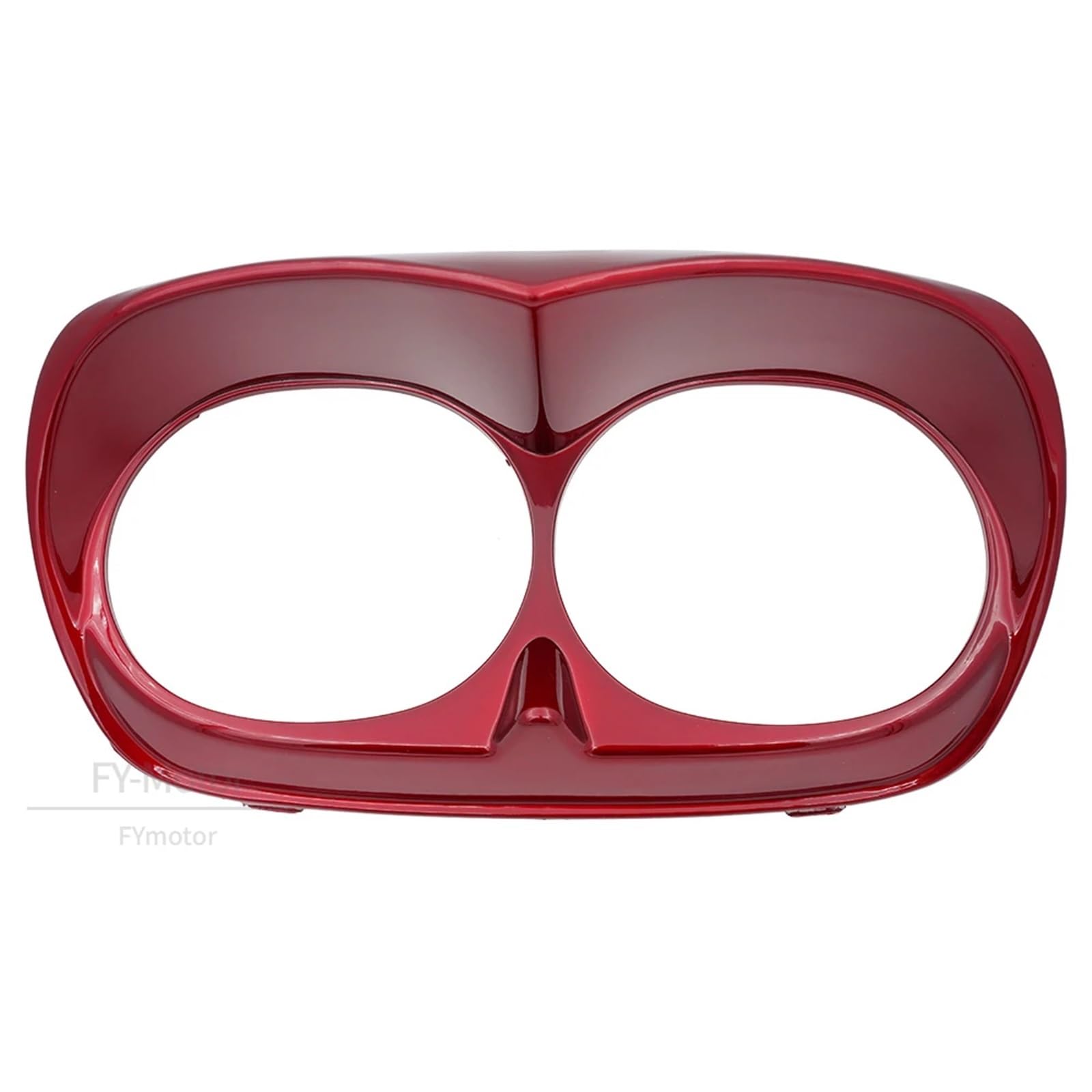 Eagle Hawk Sharp Scheinwerferabdeckung, Scheinwerferblende, Verkleidungsgehäuse, kompatibel mit Harley Road Glide Roadglide 1998–2013(Red) von UGALUNMER