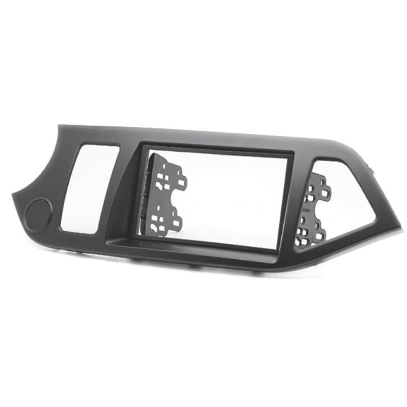 UGAR 11-192 Doppel DIN Faszie Kit Kompatibel für KIA Picanto (TA), Morning (TA) 2011+ von UGAR