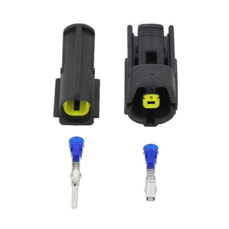 5 Sätze 1 Pin DJ70116Y-1.8-11/21 Wasserdichte Elektrische Draht-anschluss Sauerstoffsensor-anschlussstecker 1 P von UHNYTRV