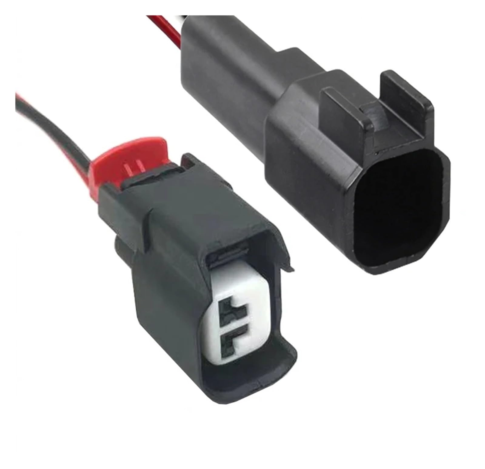 UHNYTRV 1/2 Pin Männlich Weiblich Automobil Wasserdichten Stecker 34062-0028 34675-0001 Kraftstoff Injektor Vorderrad ABS sensor Harness Stecker(Army green,10 Sets) von UHNYTRV