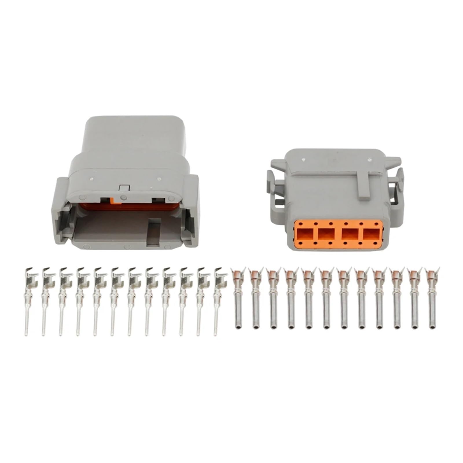 UHNYTRV 1 / DTM 2P-12P DTM06-2S 3S 4S DTM04-2P 3P 4P 6P 8P 12P 20-24AWG Wasserdichter Stecker mit Pins Automotive Sealed Plug(DTM04-12P DTM06-12S) von UHNYTRV