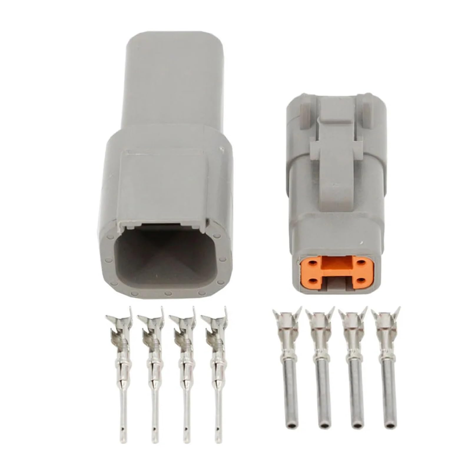 UHNYTRV 1 / DTM 2P-12P DTM06-2S 3S 4S DTM04-2P 3P 4P 6P 8P 12P 20-24AWG Wasserdichter Stecker mit Pins Automotive Sealed Plug(DTM04-4P DTM06-4S) von UHNYTRV