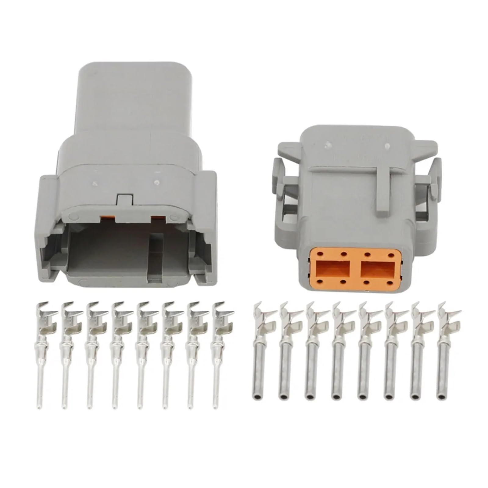 UHNYTRV 1 / DTM 2P-12P DTM06-2S 3S 4S DTM04-2P 3P 4P 6P 8P 12P 20-24AWG Wasserdichter Stecker mit Pins Automotive Sealed Plug(DTM04-8P DTM06-8S) von UHNYTRV
